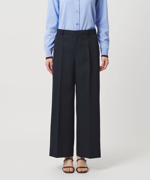 UNITED ARROWS(ユナイテッドアローズ)の「ギャバジン パンツ(スラックス・レディース・ネイビー/ブラック・36/38/34)」の12枚目の写真