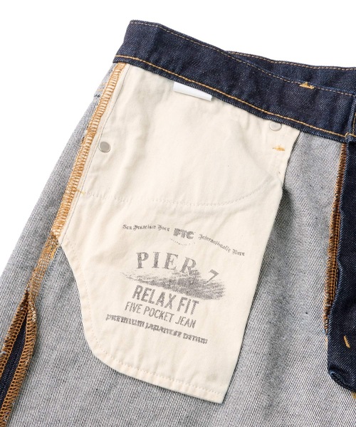 FTC（エフティーシー）の「PIER 7（デニムパンツ・メンズ・ブルー系その他/ワンウォッシュ/ブラック・X-LARGE/LARGE/MEDIUM/SMALL）」の15枚目の写真