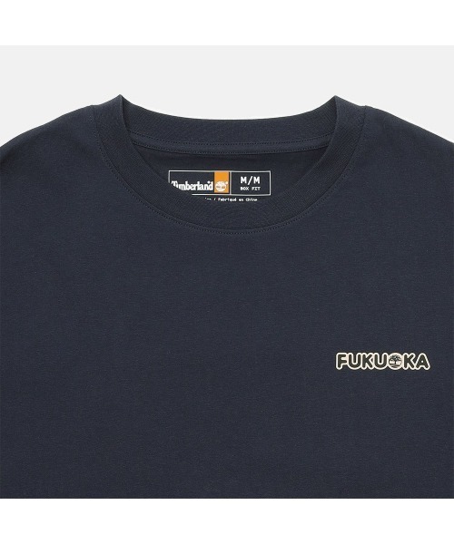 Timberland(ティンバーランド)の「FUKUOKA (福岡) シティ 半袖 Tシャツ ユニセックス(Tシャツ/カットソー・メンズ・ダークブルー・LARGE/MEDIUM/X-LARGE/SMALL)」の4枚目の写真