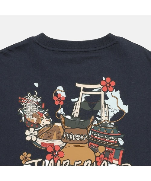 Timberland(ティンバーランド)の「FUKUOKA (福岡) シティ 半袖 Tシャツ ユニセックス(Tシャツ/カットソー・メンズ・ダークブルー・LARGE/MEDIUM/X-LARGE/SMALL)」の3枚目の写真