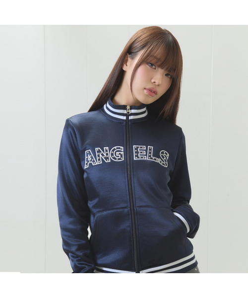 LUVISTRUE(ラヴイズトゥルー)の「EL ANGELS TRAINING ZIP UP(NAVY)(ナイロンジャケット・レディース・その他・FREE)」の1枚目の写真