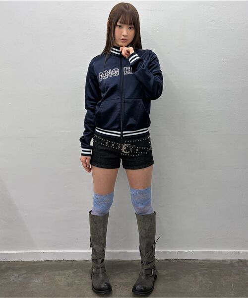 LUVISTRUE(ラヴイズトゥルー)の「EL ANGELS TRAINING ZIP UP(NAVY)(ナイロンジャケット・レディース・その他・FREE)」の7枚目の写真