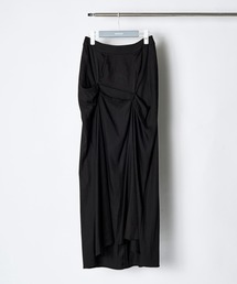 RUMCHE（ラムシェ）の「Layered Tuck Skirt / レイヤードタックスカート（スカート）」