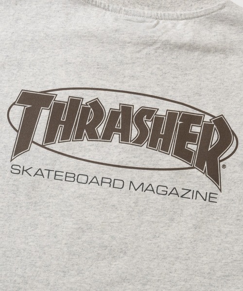 THRASHER(スラッシャー)の「【at】〔THRASHER/スラッシャー〕オーバルロゴ ヘビーウェイト ノースリーブ(タンクトップ・メンズ・ホワイト/アッシュグレー/ブラック・X-LARGE/LARGE/MEDIUM)」の8枚目の写真