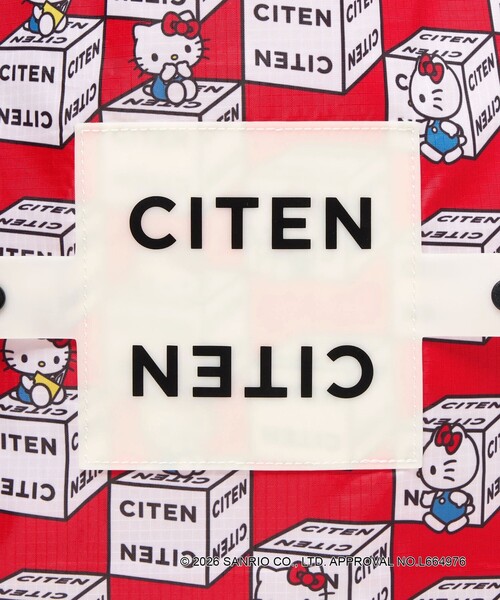sanrio（サンリオ）の「【別注】＜サンリオキャラクターズxCITEN＞くるパチトート（トートバッグ・レディース・レッド/ホワイト/ピンク/ケリーグリーン/オレンジ/イエロー/ダークグレー/ライトブルー/ライラック・FREE）」の21枚目の写真