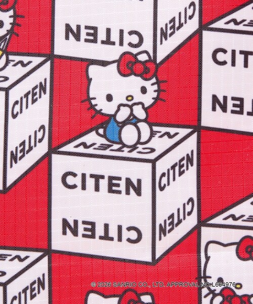 sanrio（サンリオ）の「【別注】＜サンリオキャラクターズxCITEN＞くるパチトート（トートバッグ・レディース・レッド/ホワイト/ピンク/ケリーグリーン/オレンジ/イエロー/ダークグレー/ライトブルー/ライラック・FREE）」の22枚目の写真