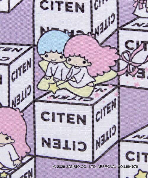 sanrio（サンリオ）の「【別注】＜サンリオキャラクターズxCITEN＞くるパチトート（トートバッグ・レディース・レッド/ホワイト/ピンク/ケリーグリーン/オレンジ/イエロー/ダークグレー/ライトブルー/ライラック・FREE）」の13枚目の写真