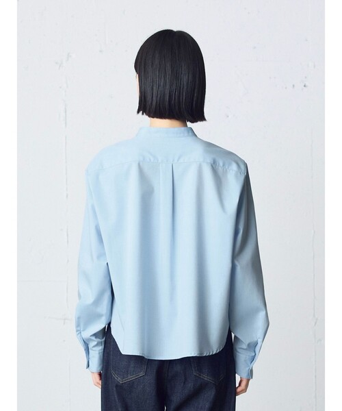 MidiUmi（ミディウミ）の「MidiUmi パターンショートシャツ（シャツ/ブラウス・レディース・ブルー系その他2/ブルー/グリーン/ピンク系その他2・FREE）」の12枚目の写真