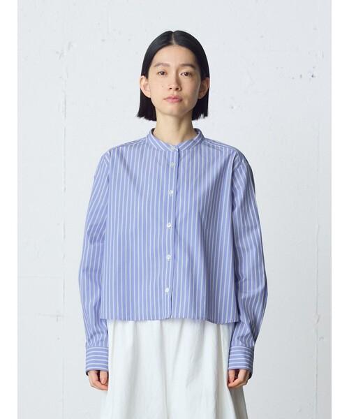 MidiUmi（ミディウミ）の「MidiUmi パターンショートシャツ（シャツ/ブラウス・レディース・ブルー系その他2/ブルー/グリーン/ピンク系その他2・FREE）」の13枚目の写真