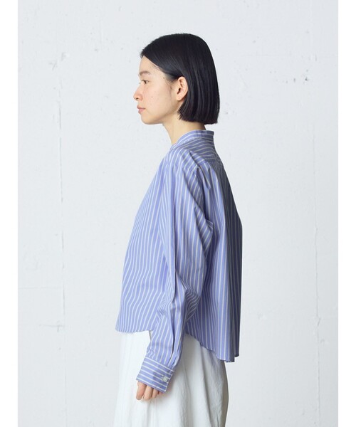 MidiUmi（ミディウミ）の「MidiUmi パターンショートシャツ（シャツ/ブラウス・レディース・ブルー系その他2/ブルー/グリーン/ピンク系その他2・FREE）」の15枚目の写真