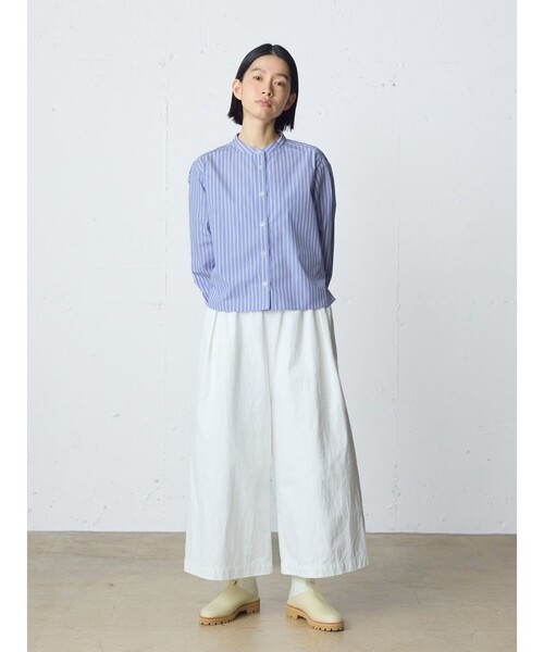 MidiUmi（ミディウミ）の「MidiUmi パターンショートシャツ（シャツ/ブラウス・レディース・ブルー系その他2/ブルー/グリーン/ピンク系その他2・FREE）」の18枚目の写真