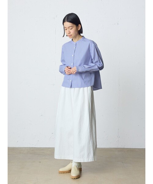 MidiUmi（ミディウミ）の「MidiUmi パターンショートシャツ（シャツ/ブラウス・レディース・ブルー系その他2/ブルー/グリーン/ピンク系その他2・FREE）」の19枚目の写真