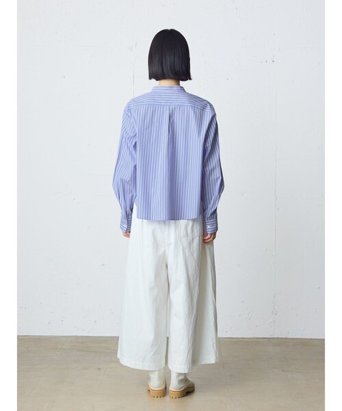 MidiUmi（ミディウミ）の「MidiUmi パターンショートシャツ（シャツ/ブラウス・レディース・ブルー系その他2/ブルー/グリーン/ピンク系その他2・FREE）」の21枚目の写真