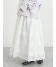 Samansa Mos2 | シアータックギャザースカート(スカート)