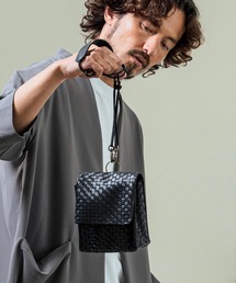 Magine（マージン）の「mko13395- Flap design mini bag -Embossed synthetic leather Ver- フラップバッグ(MGN-261-026)（ショルダーバッグ）」