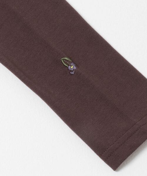 ITEMS URBANRESEARCH（アイテムズ アーバンリサーチ）の「ワンポイント刺シュウロンTシャツ（Tシャツ/カットソー・レディース・ピンク/オフホワイト/ブラウン/ベージュ・FREE）」の22枚目の写真