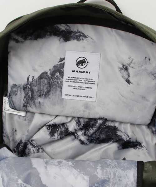 Mammut（マムート）の「エクセロン 2.0 ジャパンエクスクルーシブ 25 / Xeron 2.0 JE 25（バックパック/リュック・メンズ・ブラック/カーキ・25L）」の5枚目の写真