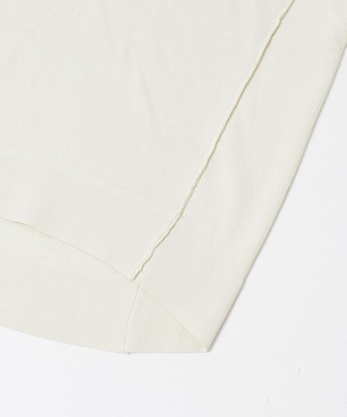 ITEMS URBANRESEARCH(アイテムズ アーバンリサーチ)の「『洗濯可』ニットTシャツ(ニット/セーター・レディース・グリーン/ブラック/チャコールグレー/オフホワイト・FREE)」の13枚目の写真