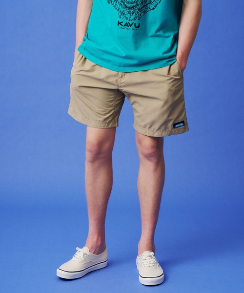 KAVU（カブー）の「KAVU/カブー Pacho Shorts/パッチョショーツ（その他パンツ・メンズ・ブラック/オリーブ/ベージュ・SMALL/LARGE/MEDIUM）」の2枚目の写真
