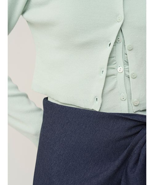 SNIDEL（スナイデル）の「ホルターキャミ&カーデアンサンブル（カーディガン/ボレロ・レディース・ミント/ホワイト/グレー・F）」の18枚目の写真