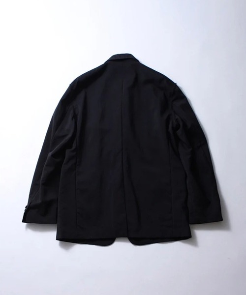soe（ソーイ）の「【soe/ソーイ】Reworked Jacket（テーラードジャケット・メンズ・ブラック・2/1）」の3枚目の写真