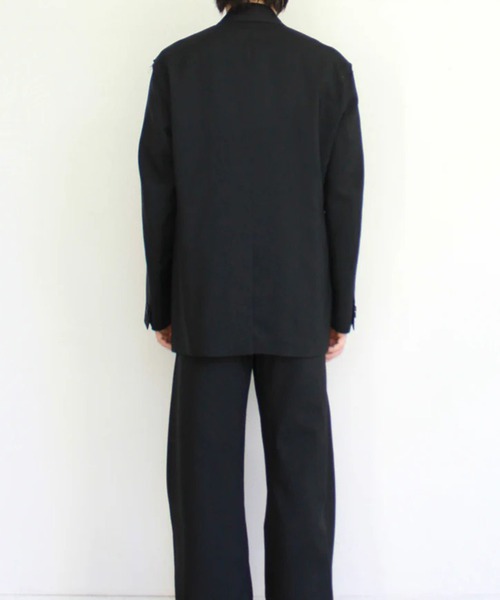 soe（ソーイ）の「【soe/ソーイ】Reworked Jacket（テーラードジャケット・メンズ・ブラック・2/1）」の7枚目の写真