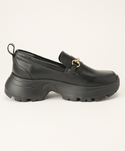 BARNYARDSTORM（バンヤードストーム）の「BARNYARDSTORM / 厚底スニーカーローファー【一部店舗限定サイズ】（スニーカー・レディース・ブラック・LL/L/M/S）」の6枚目の写真