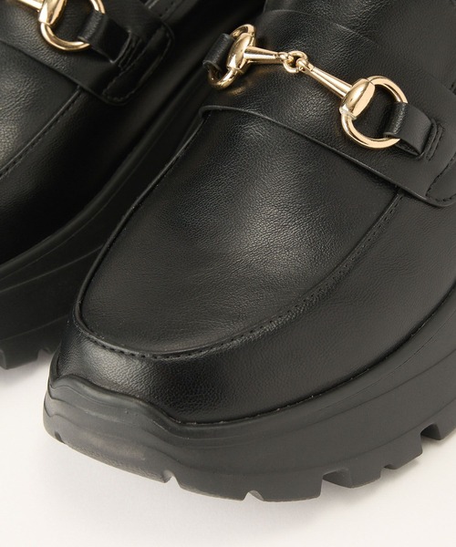 BARNYARDSTORM（バンヤードストーム）の「BARNYARDSTORM / 厚底スニーカーローファー【一部店舗限定サイズ】（スニーカー・レディース・ブラック・LL/L/M/S）」の9枚目の写真