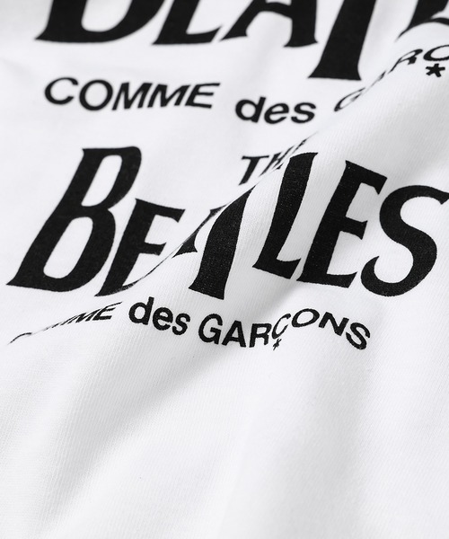THE BEATLES COMME des GARCONS(ザ ビートルズ コムデギャルソン)の「THE BEATLES 「LOGO」 TEE(Tシャツ/カットソー・メンズ・ホワイト/ブラック・XXL/XL/L/M/S)」の3枚目の写真
