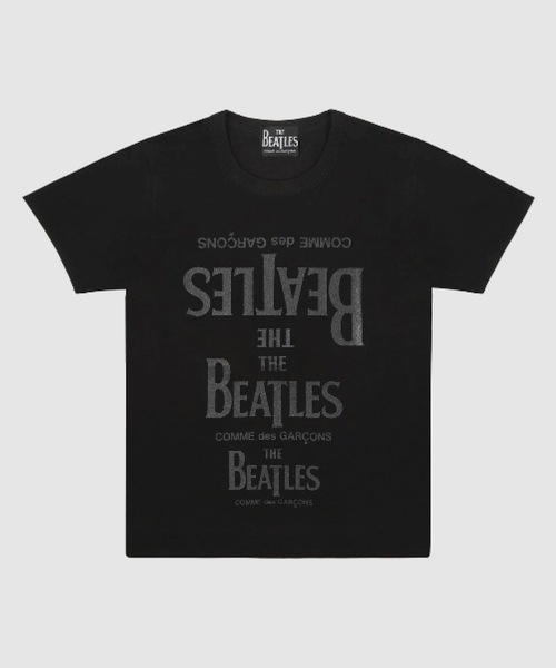 THE BEATLES COMME des GARCONS(ザ ビートルズ コムデギャルソン)の「THE BEATLES 「LOGO」 TEE(Tシャツ/カットソー・メンズ・ホワイト/ブラック・XXL/XL/L/M/S)」の2枚目の写真