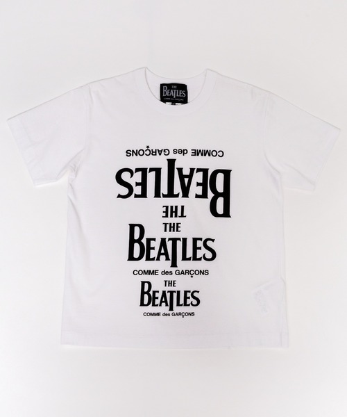 THE BEATLES COMME des GARCONS(ザ ビートルズ コムデギャルソン)の「THE BEATLES 「LOGO」 TEE(Tシャツ/カットソー・メンズ・ホワイト/ブラック・XXL/XL/L/M/S)」の4枚目の写真