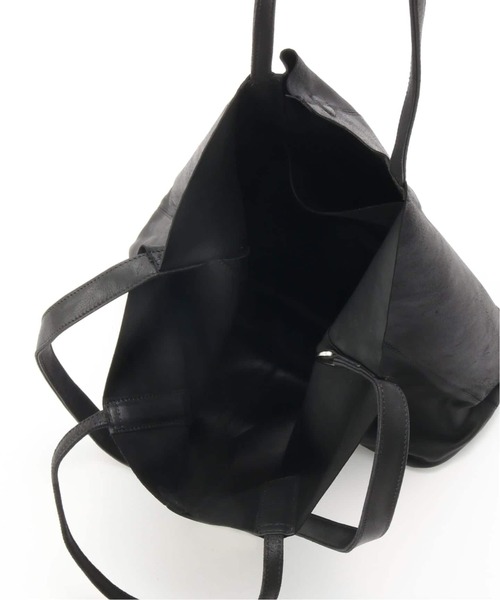 Morphee（モルフェ）の「MORPHEE(モルフェ) 3WAY LARGE TOTE ナッパレザー（トートバッグ・メンズ・ブラック・FREE）」の4枚目の写真