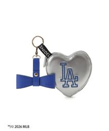 SNIDEL | 【MLB】チームロゴハートポーチチャーム(キーケース/キーアクセサリー)