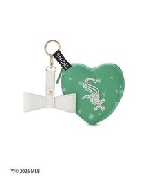 SNIDEL（スナイデル）の「【MLB】チームロゴハートポーチチャーム（キーケース/キーアクセサリー）」