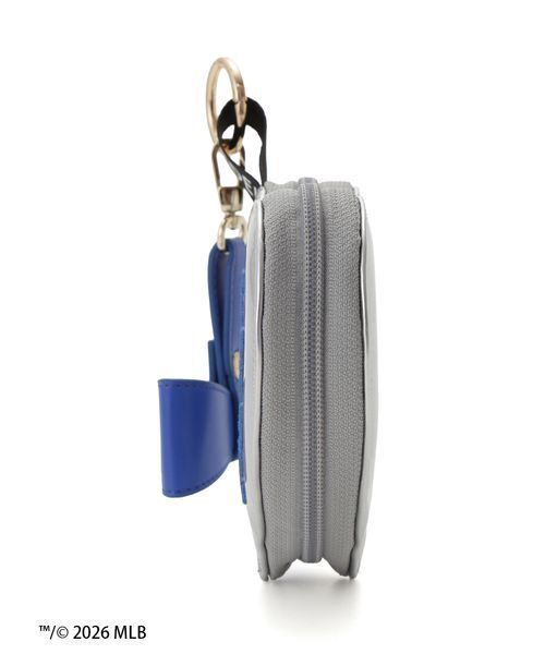 SNIDEL（スナイデル）の「【MLB】チームロゴハートポーチチャーム（キーケース/キーアクセサリー・レディース・シルバー/グレー/グリーン・F）」の13枚目の写真