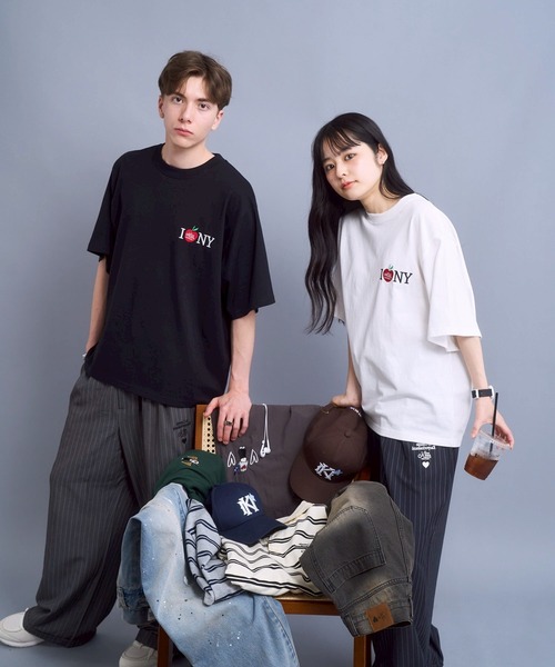 kaoyorinakami(カオヨリナカミ)の「I LOVE NY TEE / アイラブニューヨークTシャツ(Tシャツ/カットソー・メンズ・ブラック/ホワイト・X-LARGE/LARGE/MEDIUM/SMALL)」の18枚目の写真