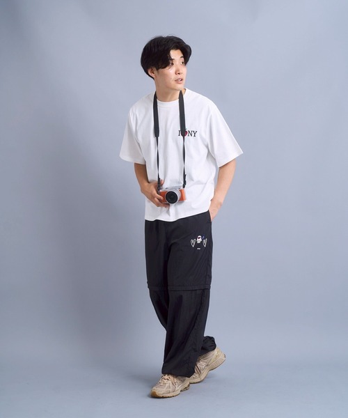 kaoyorinakami(カオヨリナカミ)の「I LOVE NY TEE / アイラブニューヨークTシャツ(Tシャツ/カットソー・メンズ・ブラック/ホワイト・X-LARGE/LARGE/MEDIUM/SMALL)」の7枚目の写真