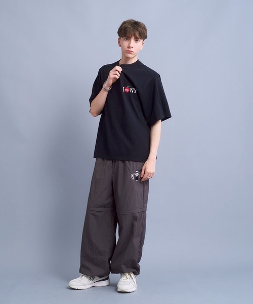 kaoyorinakami(カオヨリナカミ)の「I LOVE NY TEE / アイラブニューヨークTシャツ(Tシャツ/カットソー・メンズ・ブラック/ホワイト・X-LARGE/LARGE/MEDIUM/SMALL)」の11枚目の写真