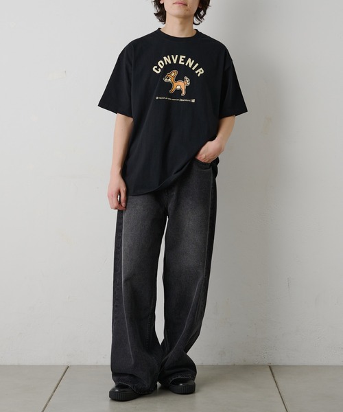 COLONY 2139(コロニートゥーワンスリーナイン)の「ConVenir / バンビカレッジプリントTEE(Tシャツ/カットソー・メンズ・ネイビー/ホワイト/ブラック・LARGE/MEDIUM)」の7枚目の写真