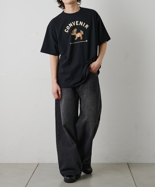 COLONY 2139(コロニートゥーワンスリーナイン)の「ConVenir / バンビカレッジプリントTEE(Tシャツ/カットソー・メンズ・ネイビー/ホワイト/ブラック・LARGE/MEDIUM)」の10枚目の写真