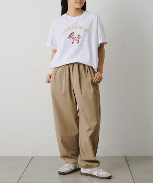 COLONY 2139(コロニートゥーワンスリーナイン)の「ConVenir / バンビカレッジプリントTEE(Tシャツ/カットソー・メンズ・ネイビー/ホワイト/ブラック・LARGE/MEDIUM)」の14枚目の写真