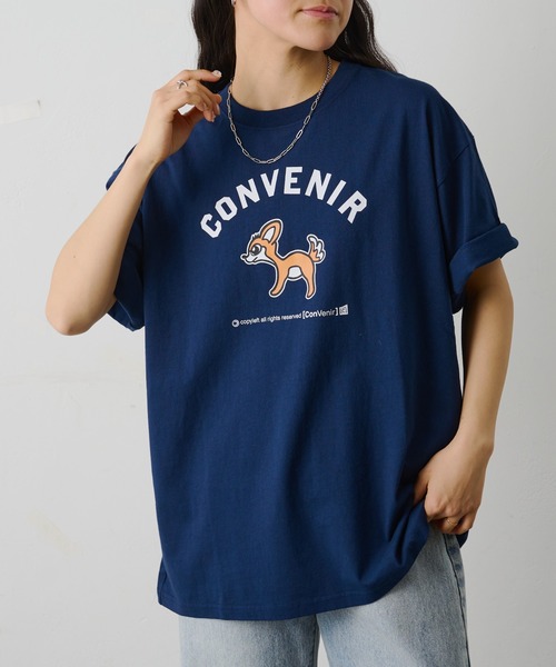 COLONY 2139(コロニートゥーワンスリーナイン)の「ConVenir / バンビカレッジプリントTEE(Tシャツ/カットソー・メンズ・ネイビー/ホワイト/ブラック・LARGE/MEDIUM)」の17枚目の写真