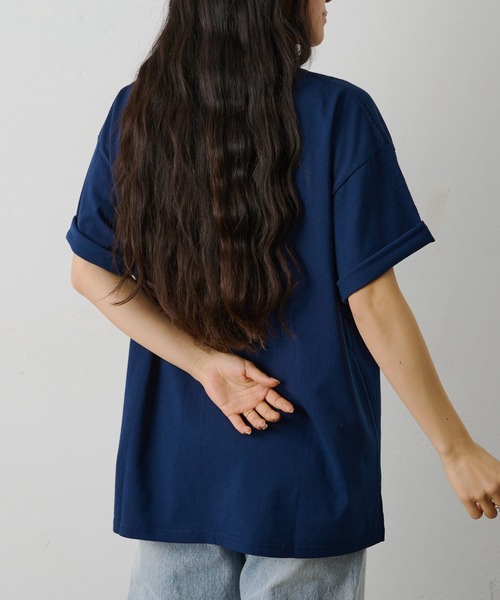 COLONY 2139(コロニートゥーワンスリーナイン)の「ConVenir / バンビカレッジプリントTEE(Tシャツ/カットソー・メンズ・ネイビー/ホワイト/ブラック・LARGE/MEDIUM)」の19枚目の写真
