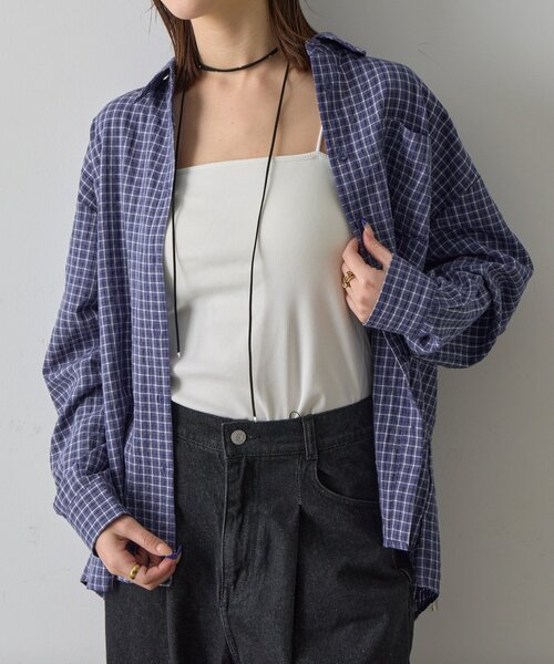 goocy（グーシー）の「【冷感】カップ付きキャミ（キャミソール・レディース・ブラック/ホワイト/ベージュ・FREE）」の4枚目の写真