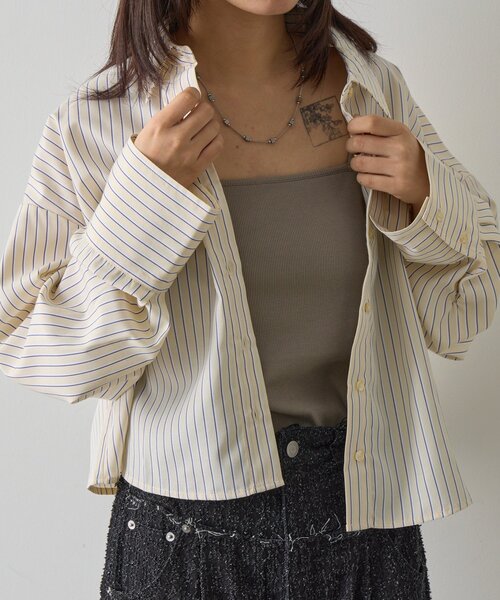 goocy（グーシー）の「【冷感】カップ付きキャミ（キャミソール・レディース・ブラック/ホワイト/ベージュ・FREE）」の12枚目の写真