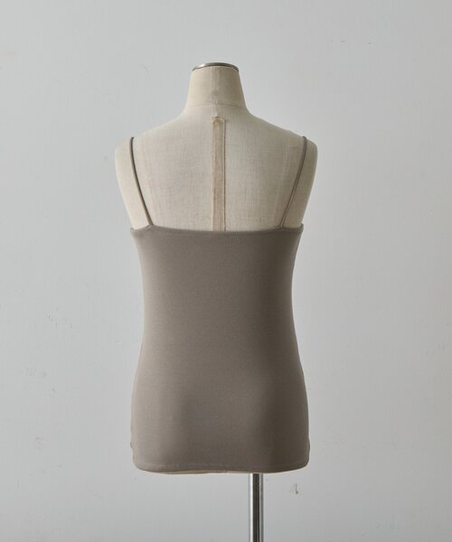 goocy（グーシー）の「【冷感】カップ付きキャミ（キャミソール・レディース・ブラック/ホワイト/ベージュ・FREE）」の17枚目の写真