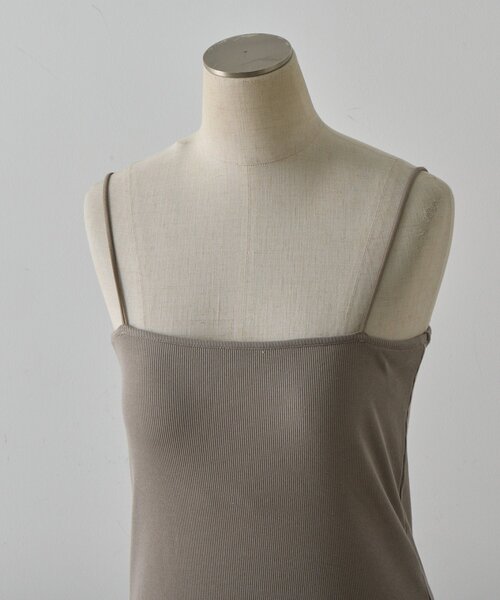 goocy（グーシー）の「【冷感】カップ付きキャミ（キャミソール・レディース・ブラック/ホワイト/ベージュ・FREE）」の20枚目の写真