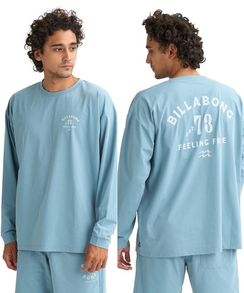 BILLABONG(ビラボン)の「BILLABONG メンズ PEACH SOFTTY LS 長袖サーフTシャツ 【2026年春夏モデル】(Tシャツ/カットソー・メンズ・ブルー系その他/グレー系その他/ブラック系その他・MEDIUM/LARGE/X-LARGE)」の3枚目の写真
