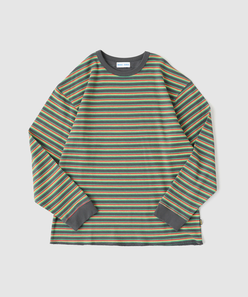 WOKE EDGE(ウォークエッジ)の「WOKE EDGE / ウォークエッジ GLIT BORDER THERMAL(Tシャツ/カットソー・メンズ・その他・X-LARGE/LARGE/MEDIUM)」の1枚目の写真