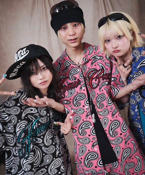 GALFY(ガルフィー)の「GALFY-俺らホ~ミ~SETUP(セットアップ・メンズ・ブルー/ブラック/ピンク・L/XL)」の19枚目の写真